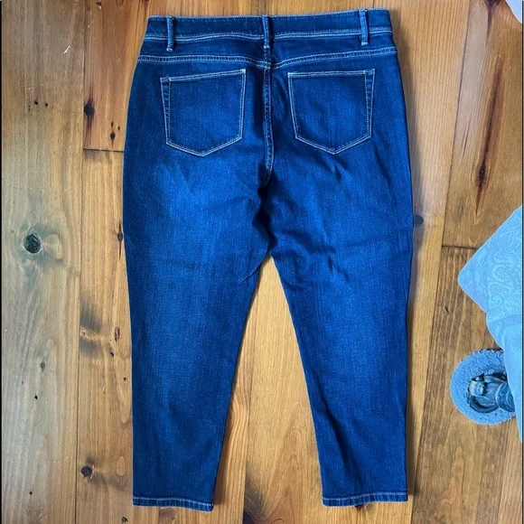 J Jill JEANS size 8p authentic fit SLIM ANKLE - Picture 3 of 7